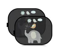 Car Window Shade For Baby With UV Protections Foldable Cute Cartoon Car Sunshades UV Protections Curtain Sunshades Curtain For Window Baby