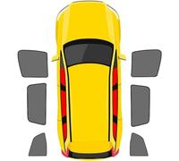 Car Window Shade for BMW 3 Series Touring F31 2012 2013 2014 2015 2016 2017 2018, Front Rear Side Window Sunshades Blocking Mosquito Breathable Car Accessories,6pcs-wholecar