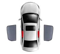 Car Window Shade for BYD ATTO 3, Front Rear Side Window Sunshades Magnetic Cover UV Rays Blocker Privacy Protection Accessories,2pcs-rear-doors