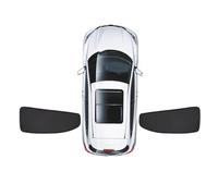 Car Window Shade for Ford EcoSport 2013-2019, Opaque Privacy Shades Privacy Protection Car Sun Shield Accessories,2 Pcs Rear