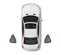 Car Window Shade For T&oyota RAV4 IV Facelift 2015-2018 Full Cover Sunshades Car Side Windows Sun Shade Front Rear Sunproof UV Rays Privacy Protection 5Pcs-wholecar(2pcs Triangular)