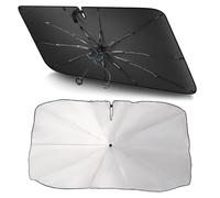Car Window Shade for Toyota MR2 MK2,Pull-String Foldable Front Windshield Sunshade Umbrella, One-Button Auto Retract, UV Protection & Heat Insulation Sunshade
