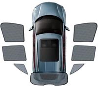 Car Window Shade Set for SMART FOR TWO W451 Magnetic Auto Sun Shades for Side Window Front and Rear Windshield with UV Protection Full Sun Protection,G/7pcs