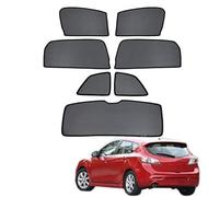 Car Window Shade Sleeping For Mazda 3 Hatchback BL 2009-2013 7PCS Magnetic Sun UV Protection Covers Car Window Shades