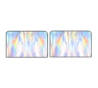 Car Window Shade Sun Shades Magnetic Car Window Sun Shade Sun Protection Anti-Glare Privacy Curtains Summer Cooling Sunshade(REAR 2PCS)