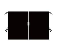 Car Window Shade Sun Shades Travel Camping Sleeping Blackout Car Curtains Universal Sunshade Privacy Protector(L)