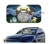 Car Window Shades 1PC T-Totoro S-Studios Ghi-bli Car Windshield Sunshade Cover Foldable Automotive Sun Shade Visor Window Uv Divider Privacy Curtains(Z9)