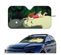 Car Window Shades 1PC T-Totoro S-Studios Ghi-bli Car Windshield Sunshade Cover Foldable Automotive Sun Shade Visor Window Uv Divider Privacy Curtains(Z14)