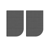 Car Window Shades - 2-Pieces Mesh Heat Shield Screens - Car Window Sun Shade - for Long Driving Parking Summer Family Trip Urban Highway Travel Camping