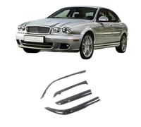 Car Window Shades Car Front Rear Side Door Window Wind Deflectors For Jaguar X-TYPE 2002-2008, For 2005-2008 WAGON (Sun Visors/Rain Shield/Wind Shield Accessories)