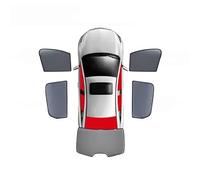 Car Window Shades Car Side Window Sunshades For I30/I30N 2018-2024, 7PCS Magnetic Side Curtains For UV & Privacy Protection(5PCS)