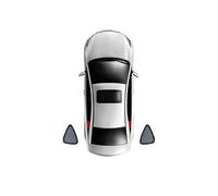 Car Window Shades Car Side Window Sunshades For I30/I30N 2018-2024, 7PCS Magnetic Side Curtains For UV & Privacy Protection(2*TriangularWindows)