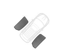 Car Window Shades Car Window Sun Shade For MG HS EHS SUV 2018-2023 Magnetic Sunshade Visor For Front, Rear & Side Windows( 2pcs Rear Windows)