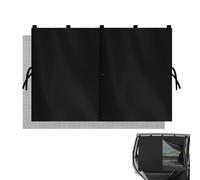 Car Window Shades - Double Layer Breathable, 48x67cm Car Sun Shade for UV Rays, Magnetic Mesh Curtain with Rapid Attachment, Heat Reduction Screen for Truck SUV RV Sedan Travel