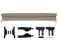 Car Window Shades For A1 5-Door For Version 2010-2018 For A3 2010-2018 Car Panorama Sunroof Roller Blinds Sunshade Curtain Cover Assembly Visor Shield Cover(Beige Cloth x Clips)