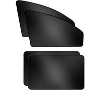 Car Window Shades For Acura RDX Ⅲ 2021 2022 2023+, Self-Adhesive Magnetic Sunshades UV Protection Breathable Visor Blind Covers Interior Parts,Black