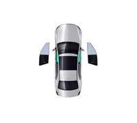 Car window shades For Chery For Omoda 5 C5 EX 2022 2023 2024 2025 Sunroof Roof Windows Windshield Cover Curtain Sunroof Coverage Sunshades Car sun shade(Color:Front side windows)