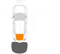 Car Window Shades For Equinox 4 Dr Suv 2018-2024 Magnetic Curtain Mesh Front Windshield Frame Car Window Sunshade(Rear Windshield-1Pcs)