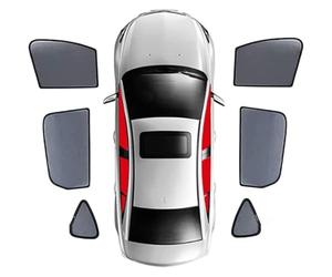 Car Window Shades for Geely Emgrand L HiP 2022-present, Side Window Sun Shade Sunshade UV Protection Stretchable Breathable,F-6pcs