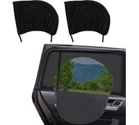 Car Window Shades for Grand C-MAX 2010-2015 2016 2017 2018 2019, Side Window Sunshades Breathable Mesh with Zipper, Camping Privacy Protection Fits Most Cars,A/Back