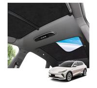 Car Window Shades For IM LS7 2024-Present HeatInsulation Skylight Car Suede Fabric Electrostatic Adsorption Sunroof Sunshade(Black)