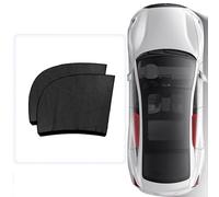 Car Window Shades For JAGUAR XF 2008-2023 2024 2025, Breathable Car Sun Shade, Uv Protection Car Window Sunshades, Side Windscreen Window Sunshade Stretchable Blocks Mosquito,2x rear