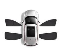 Car Window Shades for Jeep Compass 2017-2024, Full Set Privacy Curtains Block Light Car Window Covers Heat Blocking Accessories,4 PCS Front Rear