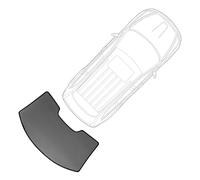 Car Window Shades For Kuga Escape 2021-2024 Magnetic Car Sunshade Shield Front Windshield Frame Curtain Rear Side Window Sun Shade(Back Windshield)