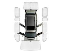 Car window shades For LDV For Maxus V80 LD100 For LWB 2004-2009 Front Windows Curtains Rear Windshields Sun Visor Mats Full Coverage Sunshades Car sun shade(Color:All Sunshades)