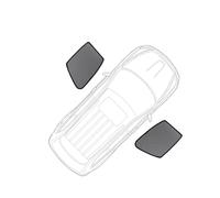 Car Window Shades For Lexus IS 2014-2020 250 350 300H Magnetic Car Sunshade Shield Front Windshield Curtain Rear Side Baby Window Sun Shade(2PCS Front Windows)