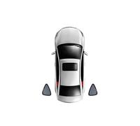 Car Window Shades For MG For Marvel R 2021-2024 Magnetic Car Sunshade Visor Front Windshield Curtain Rear Side Baby Window Mesh Sun Shade Car Side Window Shades(2PCS Triangular)