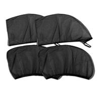 Car Window Shades For Nissan Qashqai, Stretchable Breathable Cars Sun Visor, UV Protection Breathable Mesh Window Covers, Car Side Window Sunshades,4 pcs 90cm(2 front+2 rear)