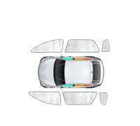 Car Window Shades For Subaru For Outback Sport 4 Dr Wagon 2002-2007 Custom Car Window Sunshade Anti-uv Sun Visors Covers(4-6-8pcs car door)