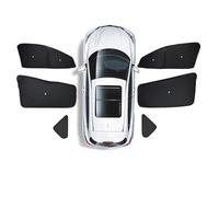 Car Window Shades For Tesla For Model For Y For Juniper For Model 3 For Highland Car Side Window Sunshade With Suction Cups Front Rear Windshield Privacy Windshield Sun Shade(M3 6PCS)