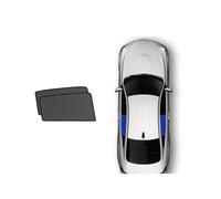 Car window shades For Toyota For Prius C 2012 2013 2014 2015 2016 2017 Car Sunshade Visor Mesh Curtains Side Window Sun Shade UV Heat Sunshield Side Window Sun Visors(Rear window 2pcs)