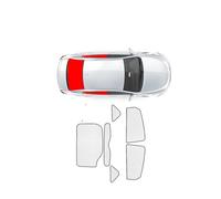 Car Window Shades For Toyota For Prius XW20 2003 2004 2005 2006 2007 2008 2009 Full Sunshades Visor Shade Windshield UV Protection Car Shade Sun(Rear Windshield 6Piece)