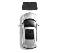 Car Window Shades for VW Atlas 2017-2025, Full Set Privacy Curtains Block Light Car Window Covers Heat Blocking Accessories,Front Windshield