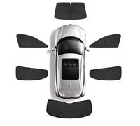 Car Window Shades for VW Atlas Cross Sport 2017-2025, Full Set Privacy Curtains Block Light Car Window Covers Heat Blocking Accessories,6 PCS