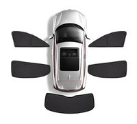 Car Window Shades for VW Teramont/Atlas 2021-2025, Full Set Privacy Curtains Block Light Car Window Covers Heat Blocking Accessories,5 PCS