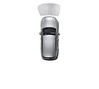 Car Window Shades For XPeng G6 2023 2024 2025 Window Screen Shade Sun Visors Sunshade Heat Thermal Insulation Anti-UV(Front Windshield)