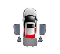 Car Window Shades Magnetic Car Sunshade Shield For Vw For Tiguan AD 2016-2023 Front Windshield & Rear Side Window(5pcs Rear Train Back)
