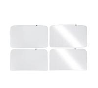 Car Window Shades Shield Visor 2PCS For Tesla For Model 3 Y Car Glass Roof Sunshade Sun Protection Sunroof Covers Sunroof Front Rear Glass Skylight(3 Grey)