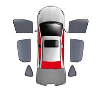 Car Window Shades with UV Protection For Outlander 2013-2020 Sun Visor Car Sunshades Front Windshield Rear Side Window Magnetic Shade