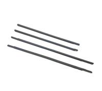 Car Window Side Seal Strip 4pcs Car Door Glass Outer Layering For PREVIA For ACR40 2000 2001 2002 2003 2004 2005 Car Window Glass Outer Sealing Strips Door Window Seal