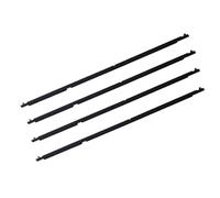 Car Window Side Seal Strip 4PCS Car Outer Door Window Rubber Weatherstrip For Mazda 6 2004-2012 Waterproof Pressure Strip Sealing Strip Car Accessories Door Window Seal