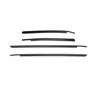 Car Window Side Seal Strip Car Window Weather Rubber Sealing Strips for Tundra for Crew Max 2007-2018 (4 Doors)