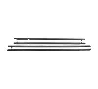 Car Window Side Seal Strip Compatible with Civic 2006 2007 2008 2009 2010 2011 Car Exterior Window Weatherstrip Seal Strip Trim Door Outside Sealing Gasket Sticker Cover
