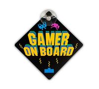 Car Window Sign | Gamer On Board Car Wind Sign | Xbox Gamers