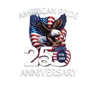 Car Window Stickers - 250th America Flag Eagle Decals 1776-2026 God Bless Stickers Decor | Car Decals for Automotive Vehicle Exterior Helmet Notebook