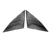 Car Window Sun Shade 2pcs Car Rear Side Window Louvers For Tucson NX4 2021, ABS Triangular Window Blinds, B/Carbon( B/Carbon)